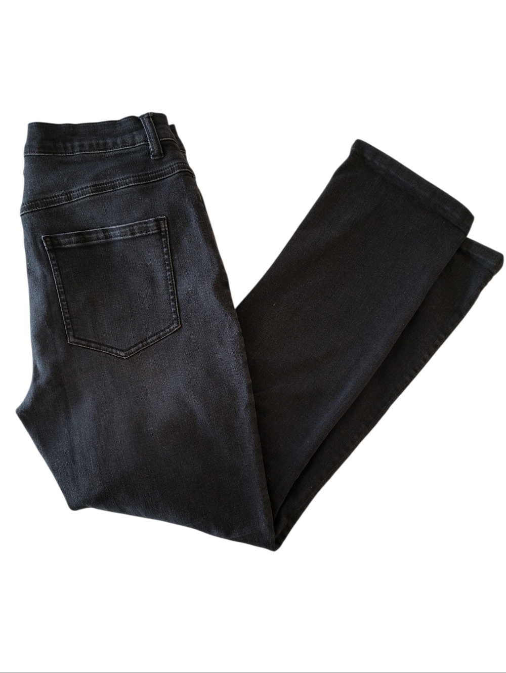 CAbi Style #4149 Button Fly Straight Jeans Size 8